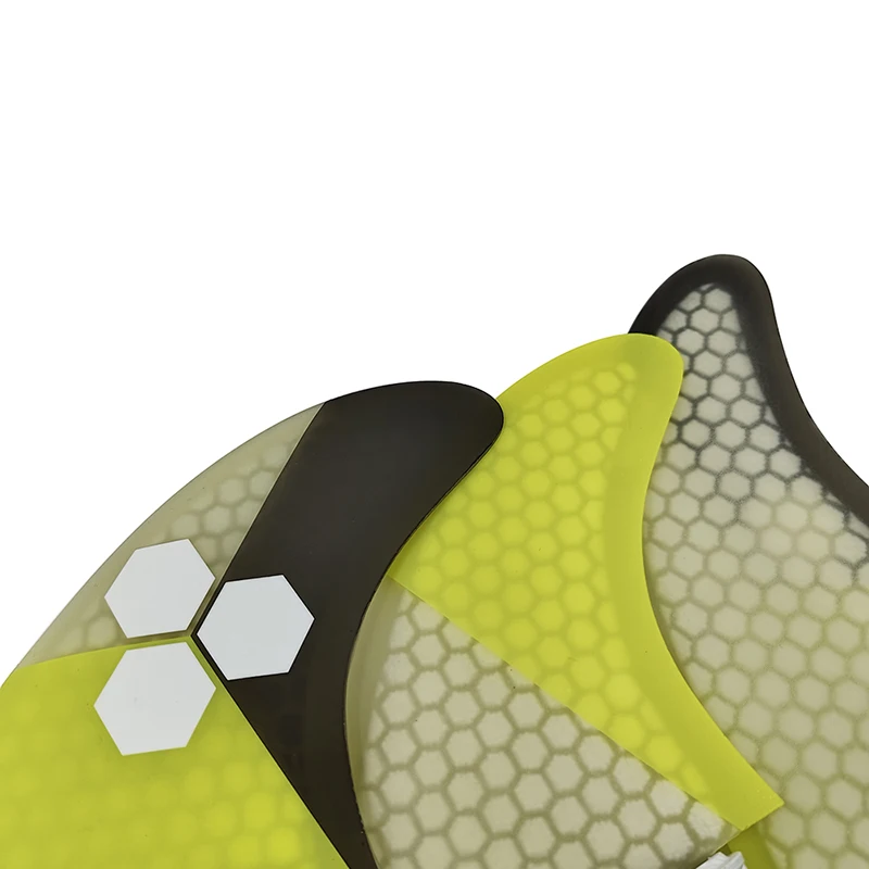 Surfboard Fins M Size Tri Fins Double Tabs 2 Surf Fins Surfboard Stabilizer UPSURF FCS 2 Fins Carbon Fiber Performance Core