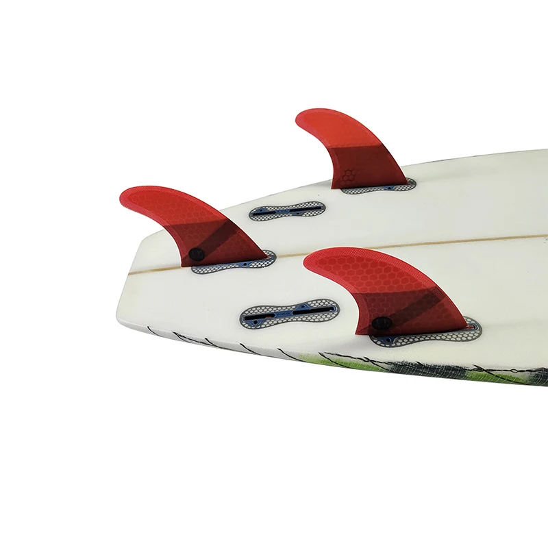 Surfboard Fins M Size Tri Fins Double Tabs 2 Surf Fins Surfboard Stabilizer UPSURF FCS 2 Fins Carbon Fiber Performance Core