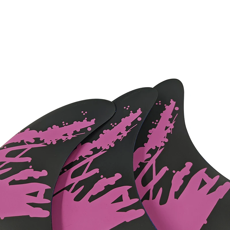 Surfboard Fins M Size Tri Fins Double Tabs 2 Surf Fins Surfboard Stabilizer UPSURF FCS 2 Fins Carbon Fiber Performance Core