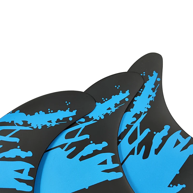 Surfboard Fins M Size Tri Fins Double Tabs 2 Surf Fins Surfboard Stabilizer UPSURF FCS 2 Fins Carbon Fiber Performance Core