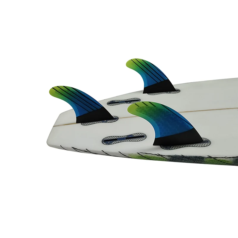 Surfboard Fins M Size Tri Fins Double Tabs 2 Surf Fins Surfboard Stabilizer UPSURF FCS 2 Fins Carbon Fiber Performance Core