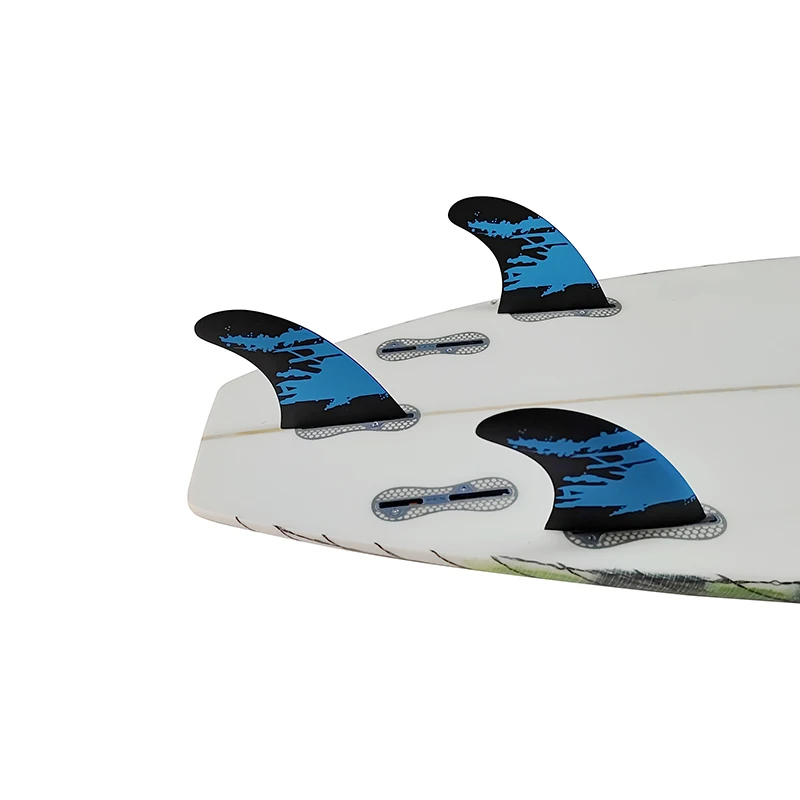 Surfboard Fins M Size Tri Fins Double Tabs 2 Surf Fins Surfboard Stabilizer UPSURF FCS 2 Fins Carbon Fiber Performance Core