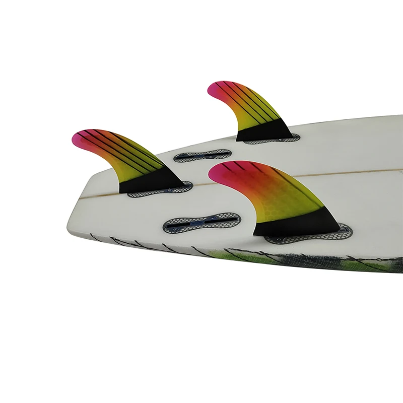 Surfboard Fins M Size Tri Fins Double Tabs 2 Surf Fins Surfboard Stabilizer UPSURF FCS 2 Fins Carbon Fiber Performance Core