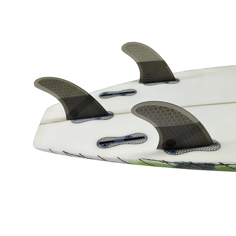 Surfboard Fins M Size Tri Fins Double Tabs 2 Surf Fins Surfboard Stabilizer UPSURF FCS 2 Fins Carbon Fiber Performance Core