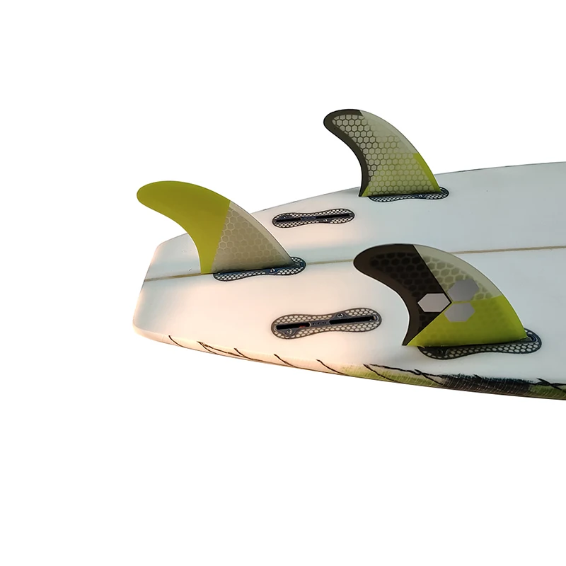 Surfboard Fins M Size Tri Fins Double Tabs 2 Surf Fins Surfboard Stabilizer UPSURF FCS 2 Fins Carbon Fiber Performance Core