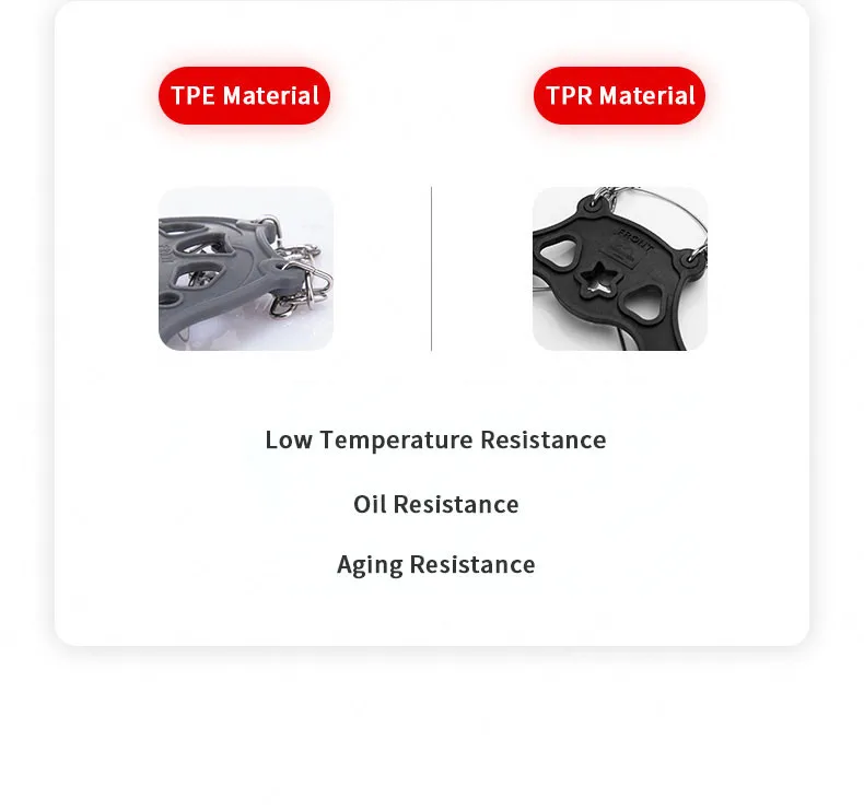 Naturehike-Non Slip Climbing Crampons Cleats Shoe Cover Ice Gripper for Spikes Hiking Winter Manganese Steel Outdoor Cleats Shoe