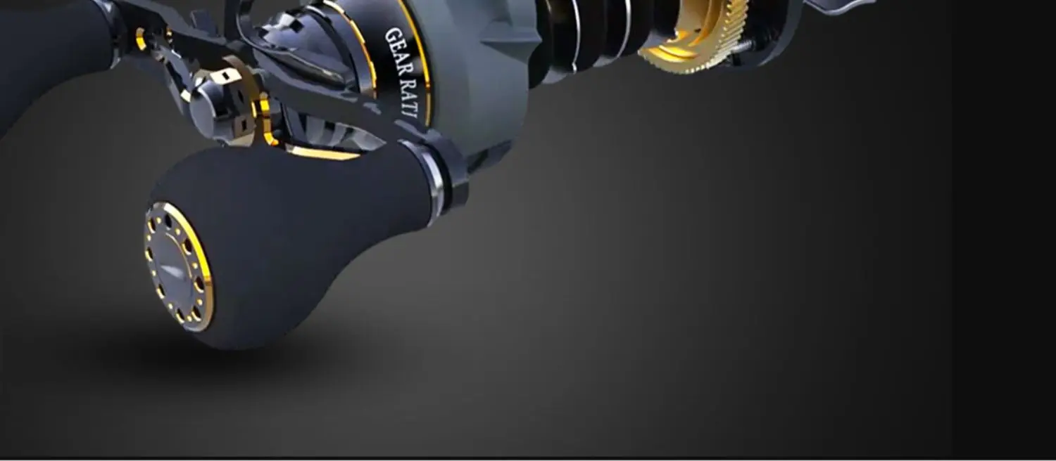Haibo 2020 OVERLOAD Baitcasting Fishing Reel 8B+RB 5.4:1-7.1:1 Freshwater Sea Carretilha De Pesca Long Casting For Snakehead
