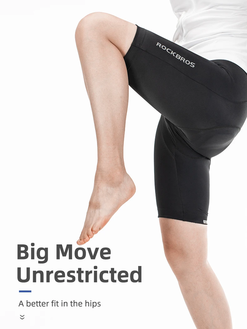 ROCKBROS Unisex Cycling Shorts Pro Bike Team Summer Cycling Short Tights Bicycle MTB Road Bike Trousers Bib Shorts 3D Gel Pad