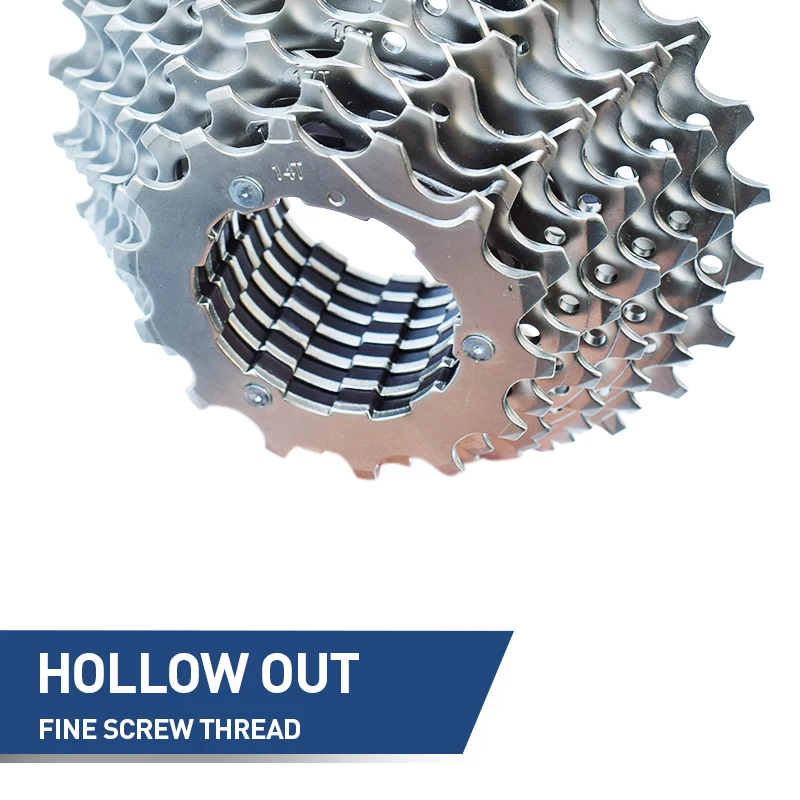 VG Sports All Size Road Bike 8 9 10 11 Speed Velocidade Bicycle Freewheel 11-25T/28T/32T/36T Bicycle Cassette Freewheel Sprocket