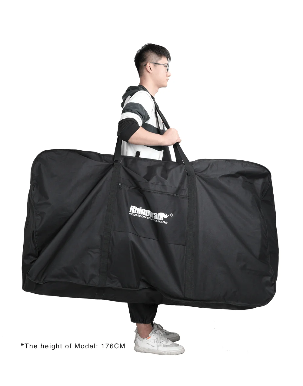 Rhinowalk Folding Bike Carry Bag 26"-29" Big Capacity Bike Cover Outdoor Portable Bicycle Packing Storage Carrier Travel Bag