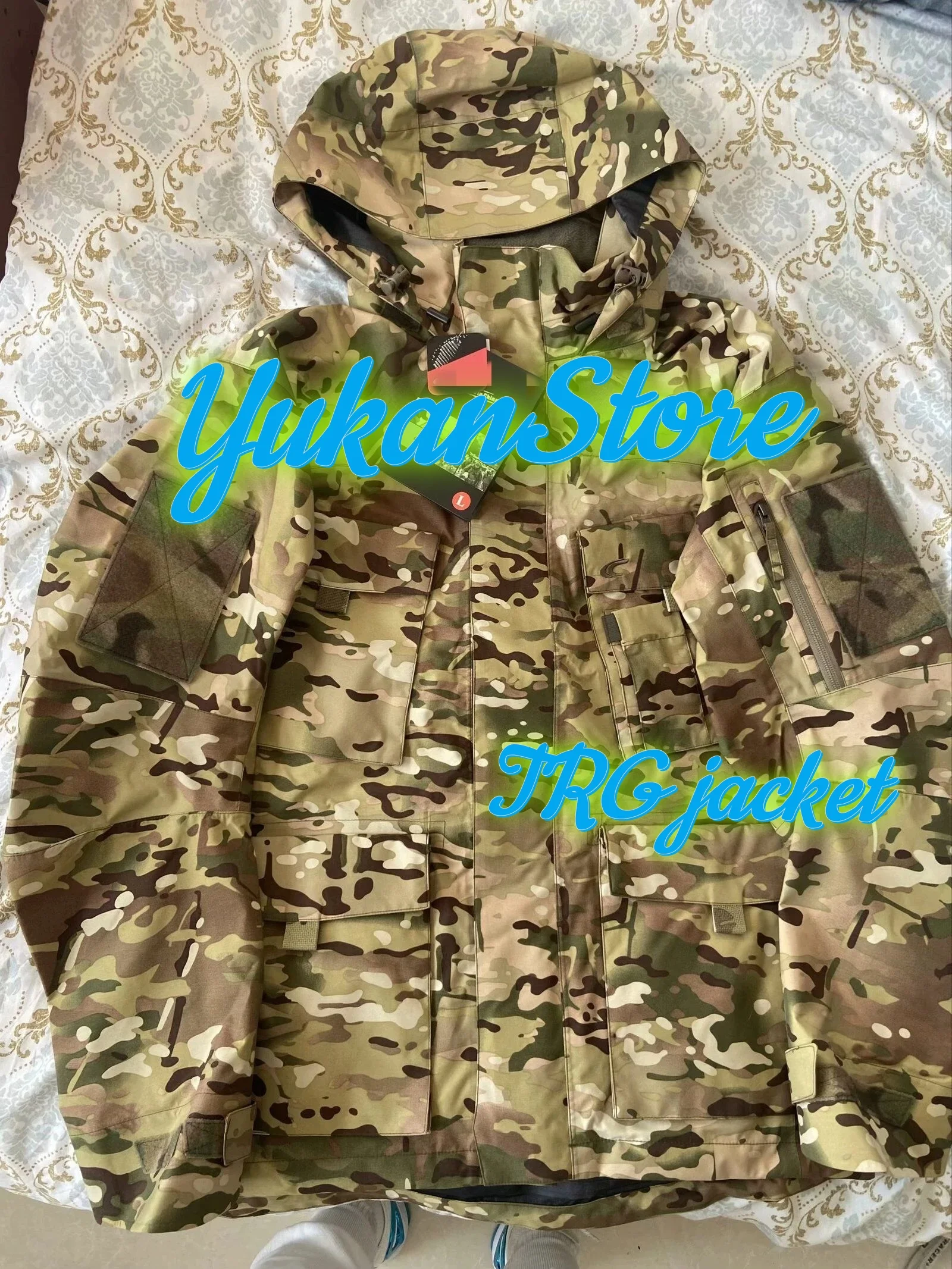 TRG Tactical Hard Shell Jacket Or Tear Resistant Hard Shell Pants Gtx Full Pressure Adhesive Waterproof And Breathable