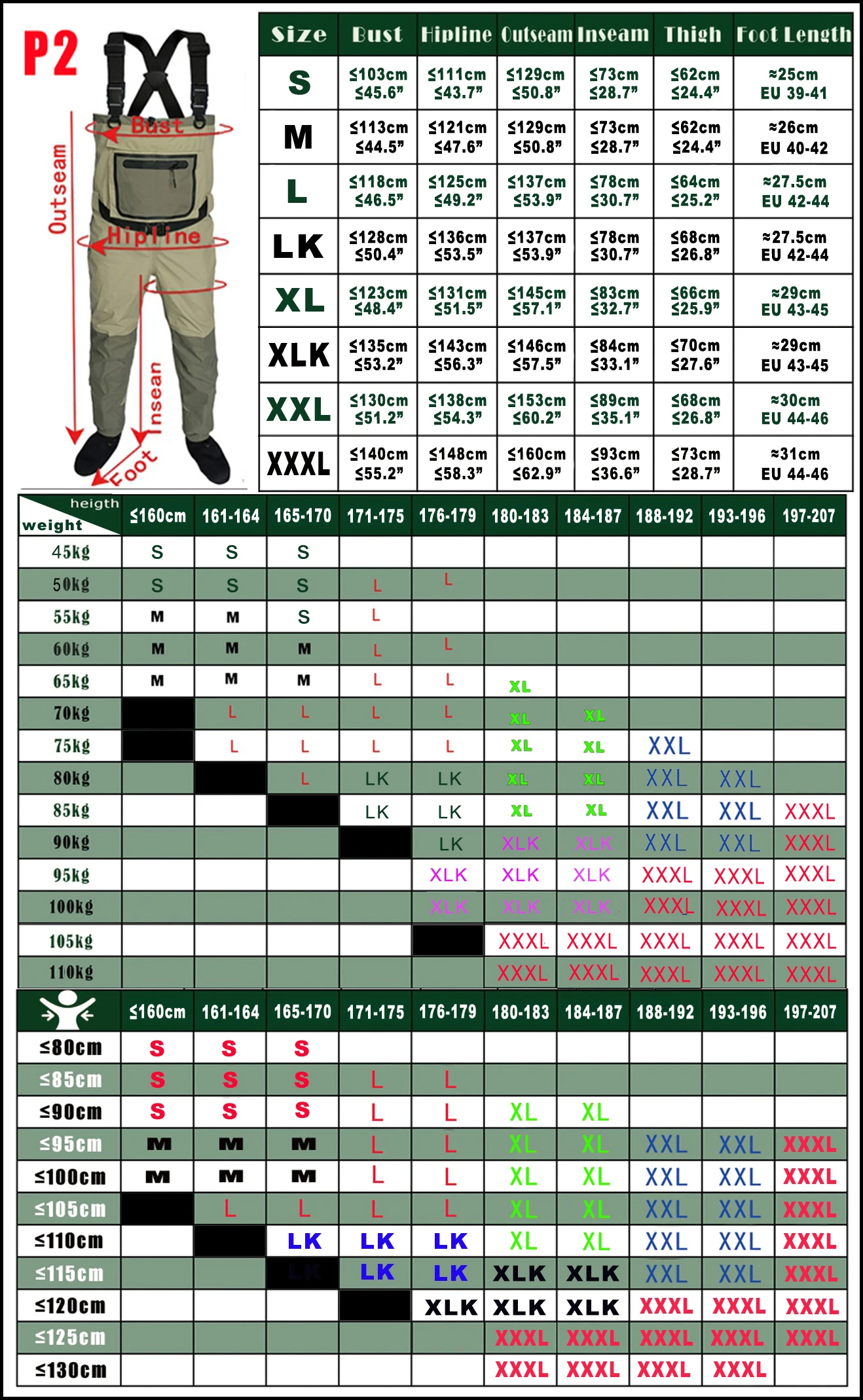 fly fishing tackle waders neoprene foot for men raft hunting Quick-dry Waterproof and breathable Children to adults