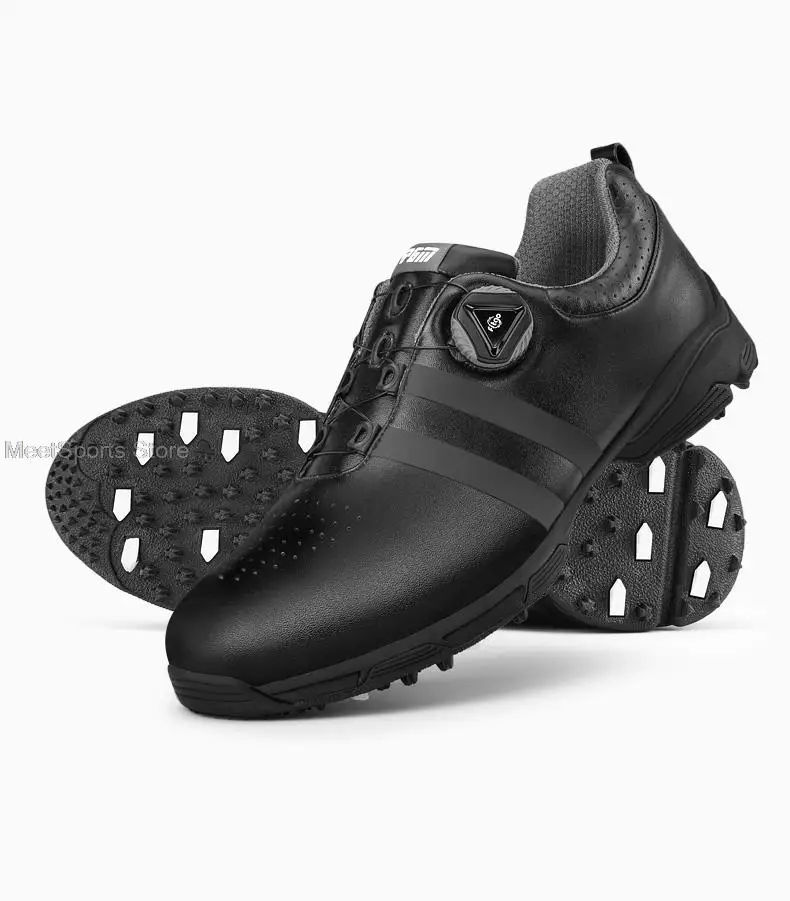 Pgm Training Golf Shoes Men'S Waterproof Golf Shoes Male Rotating Shoelaces Sports Sneakers Man Non-Slip Trainers 3 Styles