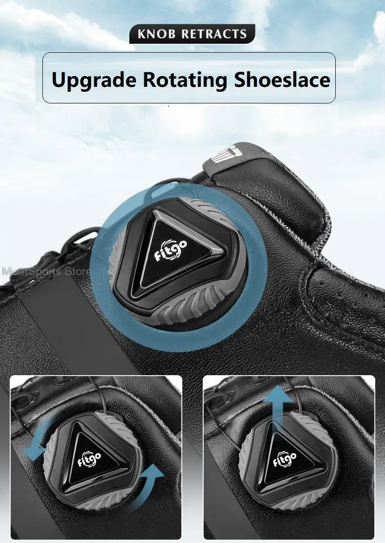 Pgm Training Golf Shoes Men'S Waterproof Golf Shoes Male Rotating Shoelaces Sports Sneakers Man Non-Slip Trainers 3 Styles