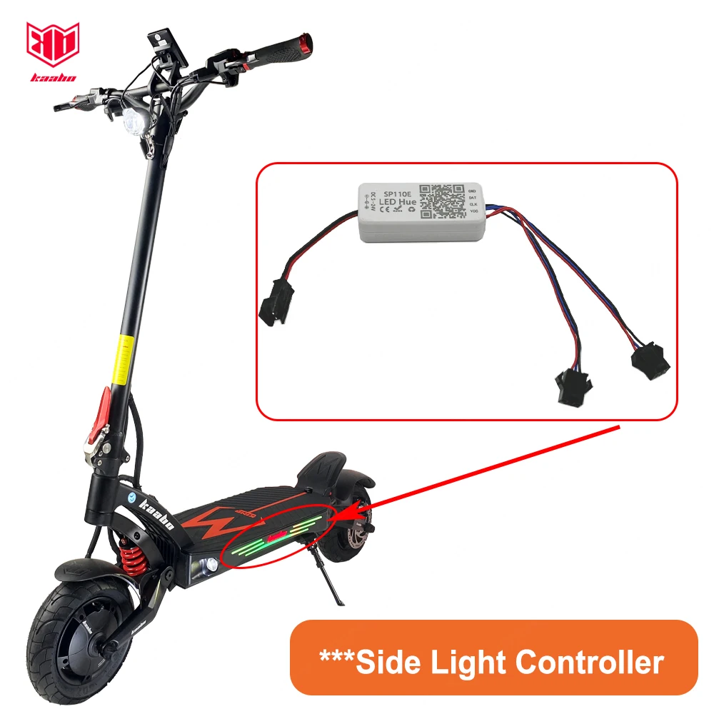 Original Kaabo Side Light LED/PCB Controller Suit for Kaabo Mantis X Kaabo Mantis King GT Kaabo Wolf Warrior X/Wolf Part