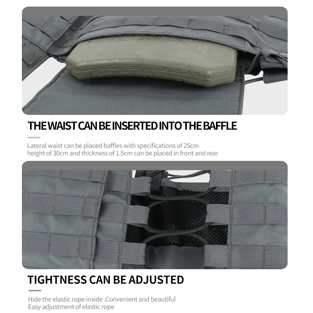 EXCELLENT ELITE SPANKER Tactical Vest Hunting Vest Combat Armor Vests Adjustable Armor Outdoor CS Training Vest