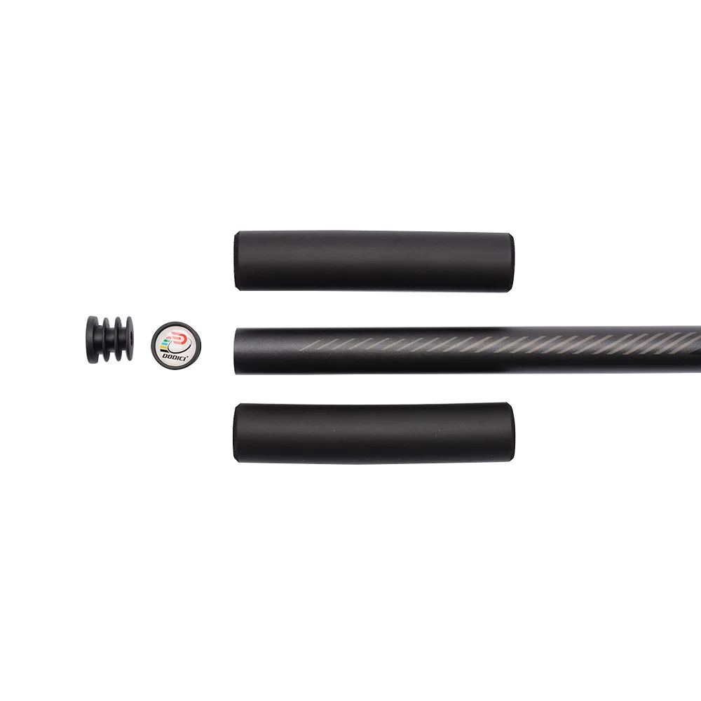 DODICI Full Carbon Fiber MTB Handlebar 720mm/740mm/760mm 9° Rise 5mm for XC Mountain Bike Bicycle Straight Handlebar Ultra-Light