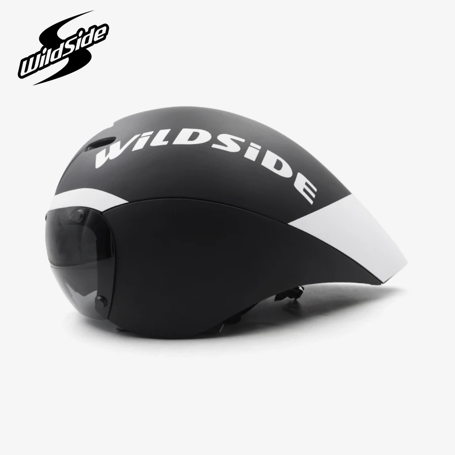 TT Cycling Helmet Lens Goggles Triathlon Tri Aero Road Bike Helmet Timetrial Race Bicycle Helmet Men Casco Ciclismo Accessories