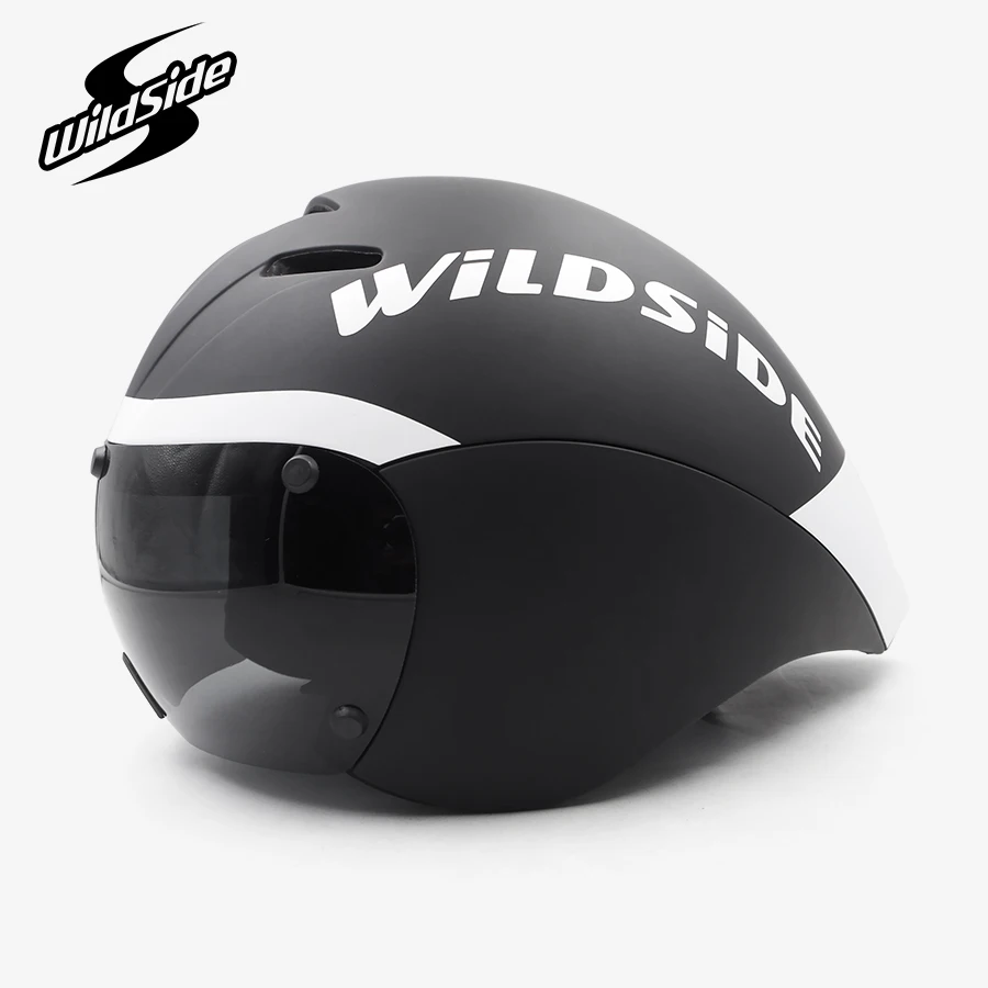 TT Cycling Helmet Lens Goggles Triathlon Tri Aero Road Bike Helmet Timetrial Race Bicycle Helmet Men Casco Ciclismo Accessories
