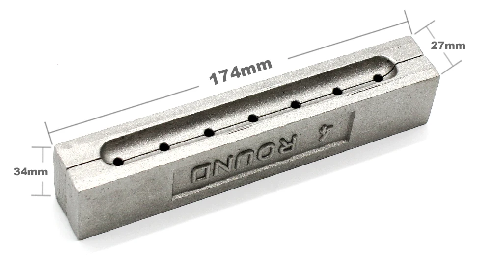 Dimatteo DIY Fishing Ball Sinker Mould DMTBASM/#4 Ball Sinker 22g 7 Cavities