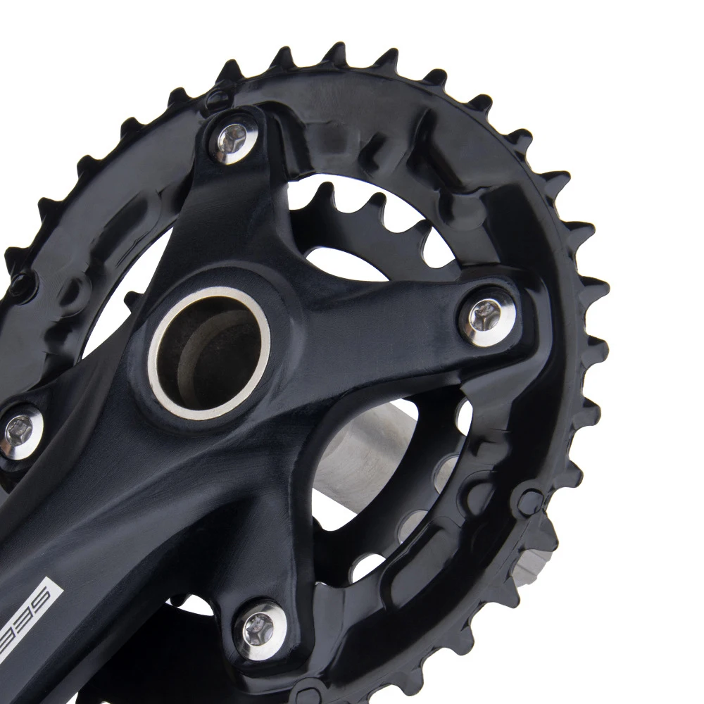 Bicycle Crankset 36T 22-36T 24-38T Bolany 104BCD Hollow Crank MTB Crankset 170mm Integrated Crank Chainring