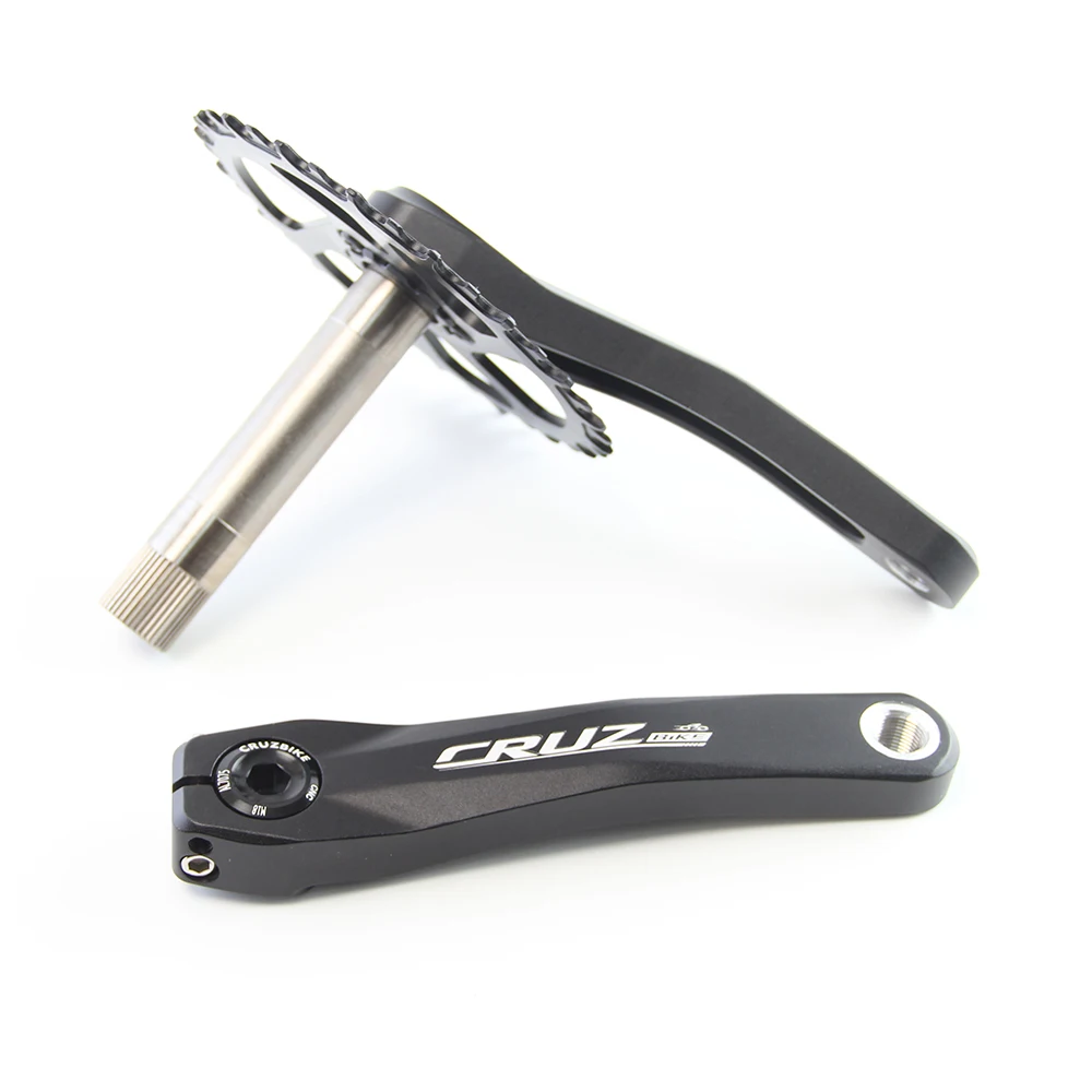 CRUZbike MTB Mountain Bike Kid's Bicycle Crankset Crank 155/160/165/170/175mm Aluminum Alloy with Chainring 30/32/34/36/38T