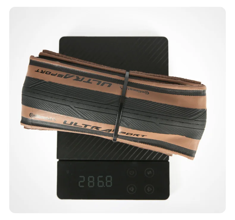 Continental 700C Road Bike Foldable Tire Ultra Sport III 700X28C Brown Edge Folding Tyre 28-622 180 TPI Gravel Tire