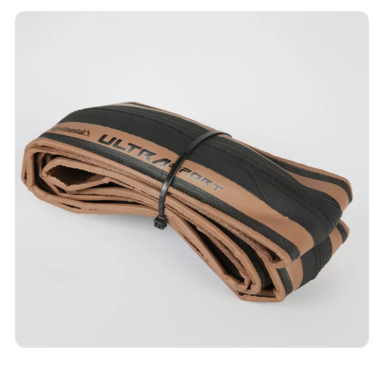 Continental 700C Road Bike Foldable Tire Ultra Sport III 700X28C Brown Edge Folding Tyre 28-622 180 TPI Gravel Tire