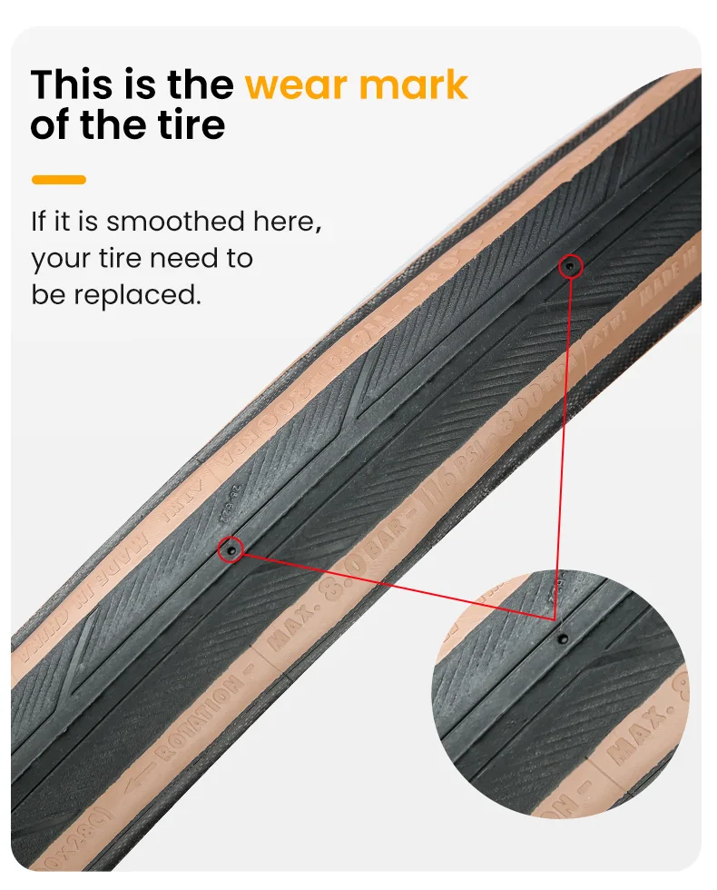Continental 700C Road Bike Foldable Tire Ultra Sport III 700X28C Brown Edge Folding Tyre 28-622 180 TPI Gravel Tire