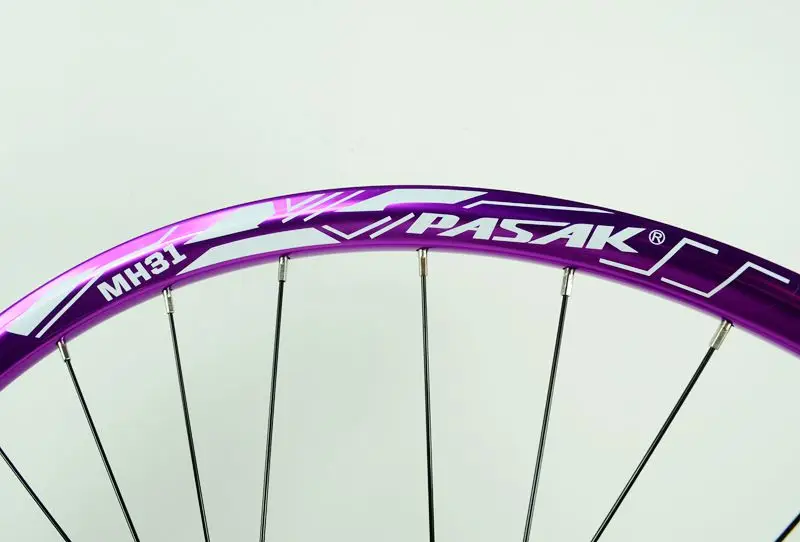 MTB PURPLE Bike Wheelset 29 26 27.5 AM Enduro DH 25mm Wide Rim Hub 142 Thru Axle 135 QR 6 Pawls Bicycle Wheel G3 Spokes HG MS XD
