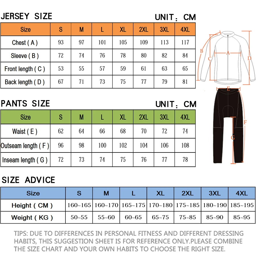 2024 Pro Cycling Jerseys Sets Autumn Riding Long Sleeves Men Cycling Bib Set Bicycle Clothing Spring MBT Breathable Bike Clothes