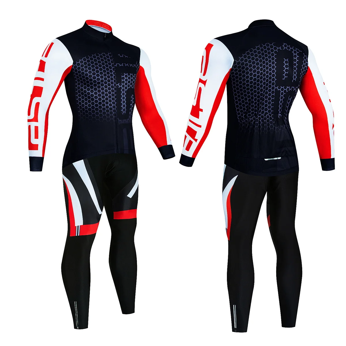 2024 Pro Cycling Jerseys Sets Autumn Riding Long Sleeves Men Cycling Bib Set Bicycle Clothing Spring MBT Breathable Bike Clothes