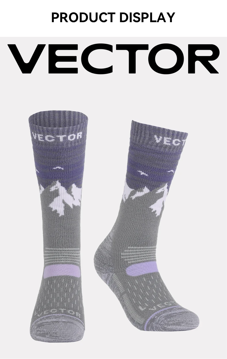 VECTOR High Quality Professional Sport Socks Breathable Road Bicycle Socks Men and Women Outdoor Sports Racing Cycling Socks