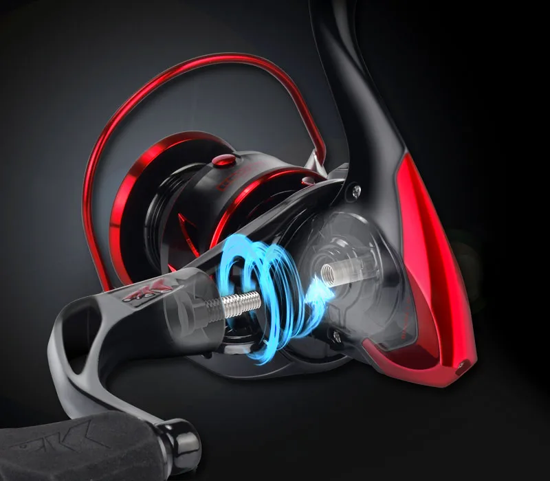 KastKing Sharky III-CHOICE Innovative Water Resistance Spinning Reel 18KG Max Drag Power Fishing Reel for Bass Pike Fishing