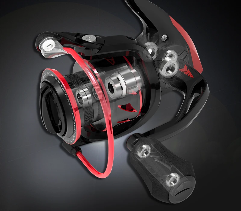 KastKing Sharky III-CHOICE Innovative Water Resistance Spinning Reel 18KG Max Drag Power Fishing Reel for Bass Pike Fishing