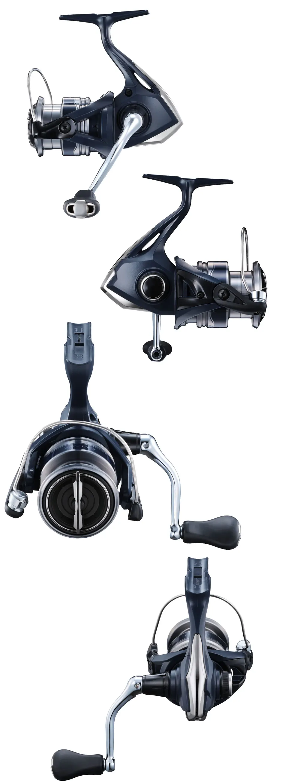 SHIMANO CATANA Spinning Fishing Reel 3+1BB Metal Spool G-Free Body and Propulsion Line Management System