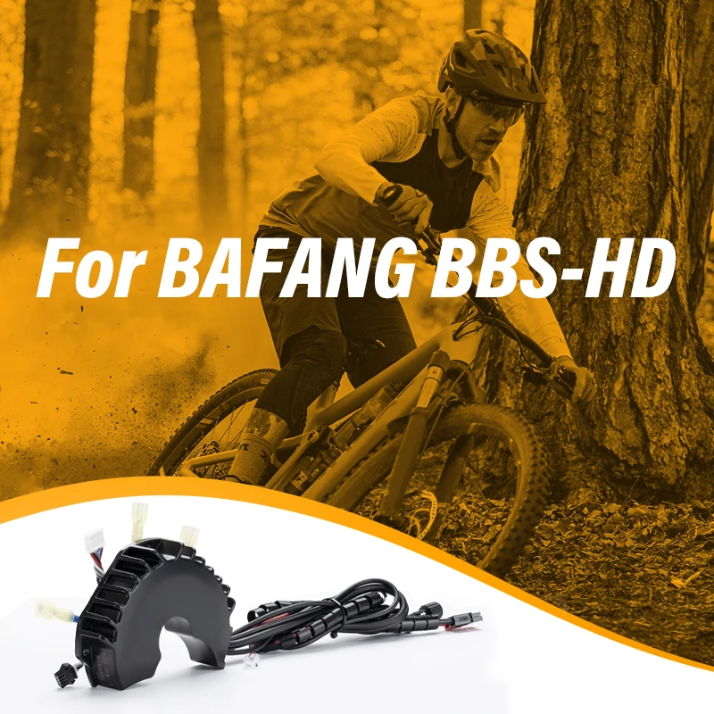Bafang Mid Drive Motor Replacement Controller for BBS01B BBS02B BBSHD 36V 250W 350W 500W / 48V 500W 750W 1000W / 52V 1000W