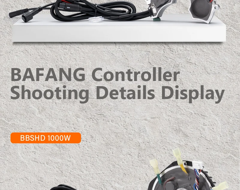 Bafang Mid Drive Motor Replacement Controller for BBS01B BBS02B BBSHD 36V 250W 350W 500W / 48V 500W 750W 1000W / 52V 1000W