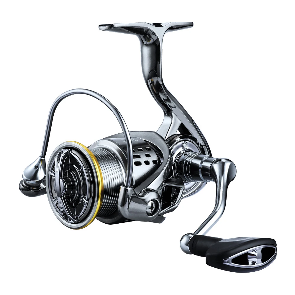 Fishdrops 12+1BB Ultra Lightweight Powerful Fishing Reel, 5.5:1 High Speed Ultra Smooth for Saltwater Fishing Reels