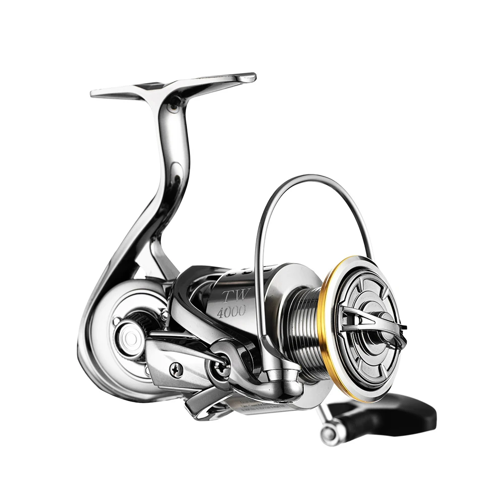Fishdrops 12+1BB Ultra Lightweight Powerful Fishing Reel, 5.5:1 High Speed Ultra Smooth for Saltwater Fishing Reels