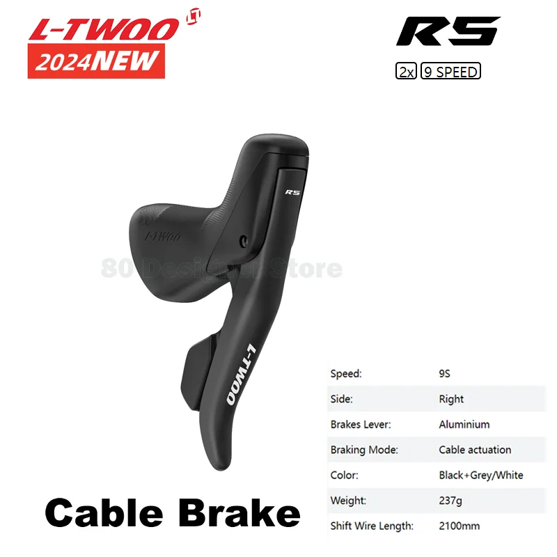 LTWOO R5 2x9 speed Road Bike Shifters Lever Cable Brake Road Bicycle 18s Derailleur, LTWOO R5 set is compatible for Sora 9s Road