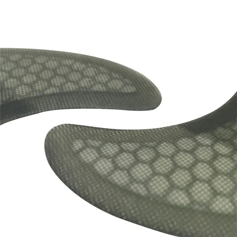 UPSURF FCS Quad Fins M+GL Surfboasrd Fins For Surfing Stabilizer Surf Quad Fins Honeycomb Surf Fins 4pcs Set Grey