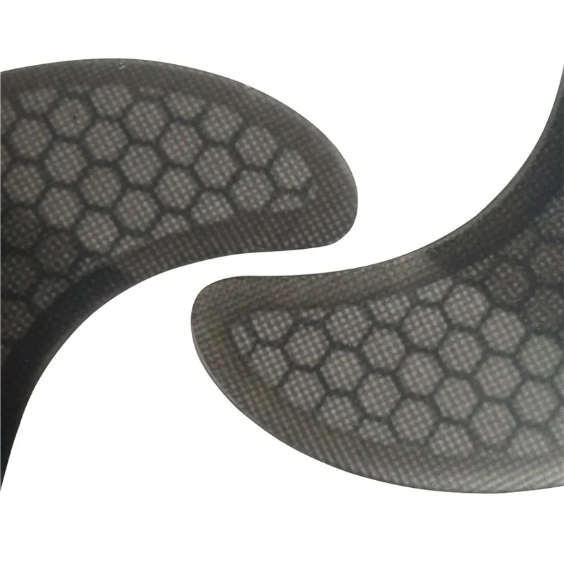 UPSURF FCS Quad Fins M+GL Surfboasrd Fins For Surfing Stabilizer Surf Quad Fins Honeycomb Surf Fins 4pcs Set Grey