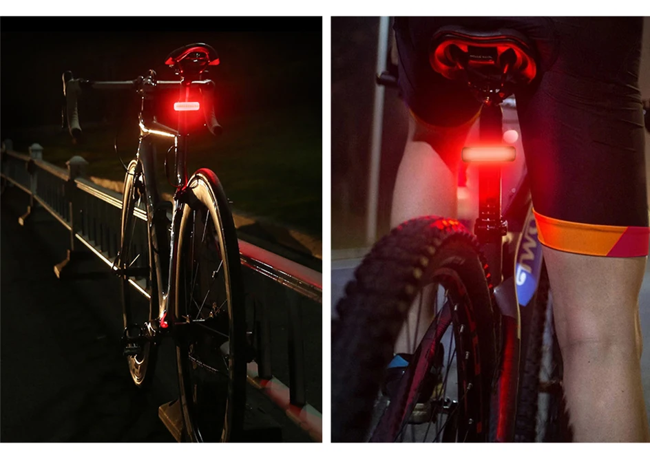 Upgrade Bicycle Light Powerful 8LED Bike Headlight 10000mAh USB Rechargeable as Power Bank Front and Rear Lights Set Optional