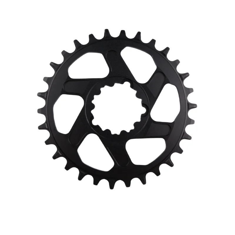Fovno Crank 170MM 175MM 24MM Axis BSA Deckas 3MM Offset Chainring 30T 32T 34T 36T 38T MTB Bike Riding Black Red CNC Crankset
