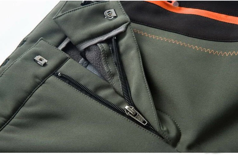 LNGXO Thick Warm Fleece Winter Pants Women Waterproof Hiking Trekking Camping Skiing Soft Shell Pants Outdoor Windproof Trousers
