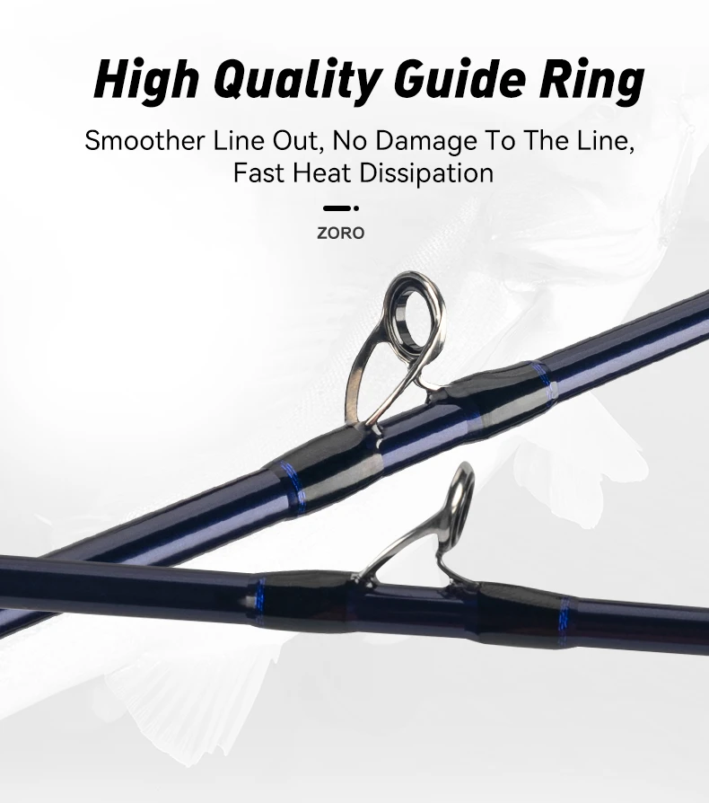 LEYDUN ZORO Super Light Fishing Rods 145cm 58g Tianium Tip Cuttlefish Fishing Casting Rod Squid Boat Fishing