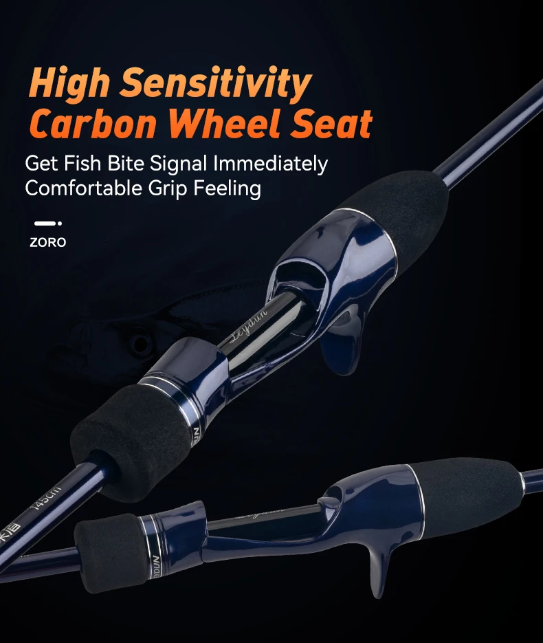 LEYDUN ZORO Super Light Fishing Rods 145cm 58g Tianium Tip Cuttlefish Fishing Casting Rod Squid Boat Fishing