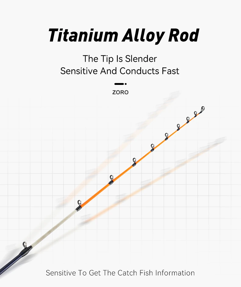 LEYDUN ZORO Super Light Fishing Rods 145cm 58g Tianium Tip Cuttlefish Fishing Casting Rod Squid Boat Fishing