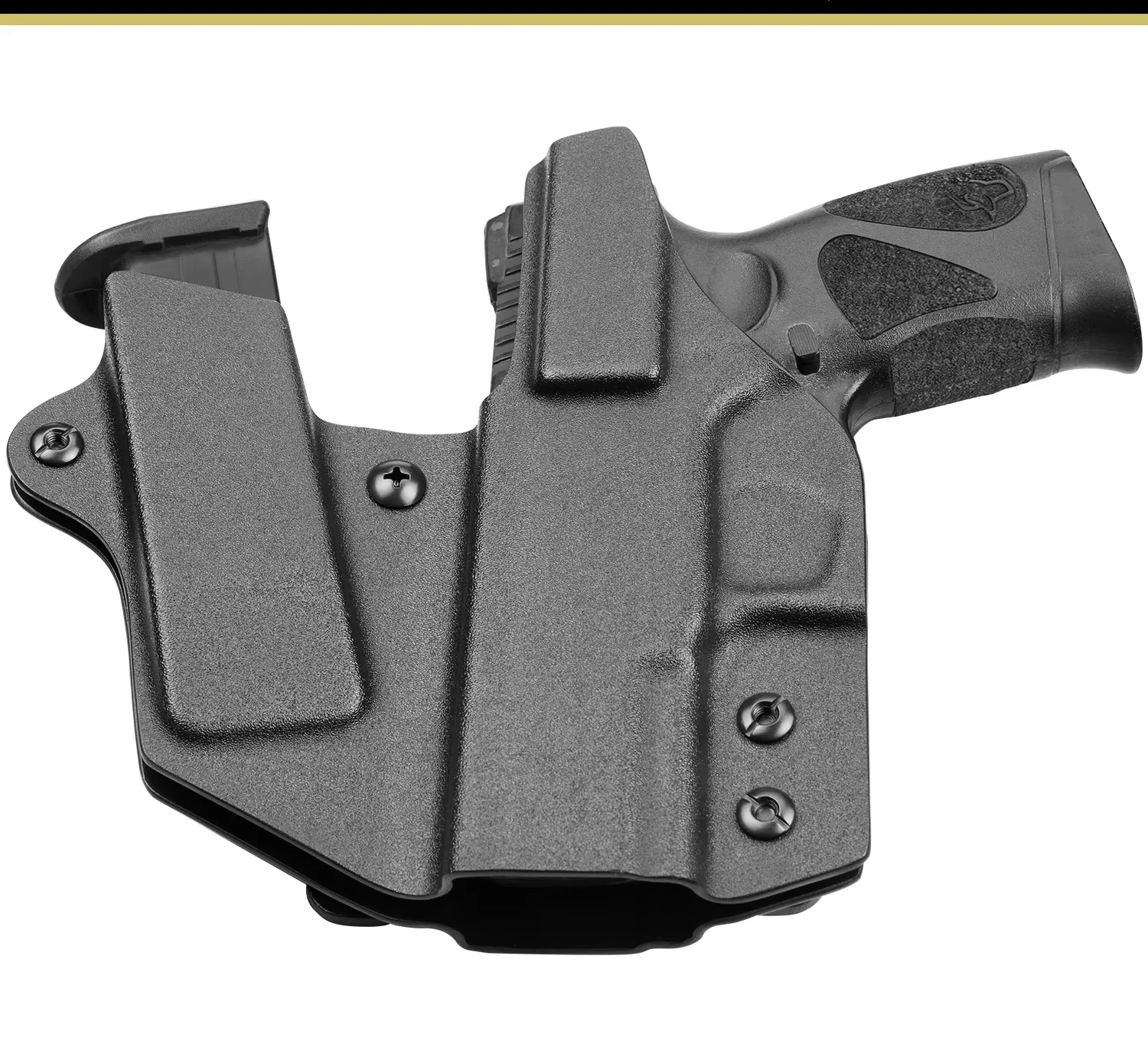Only Fit Glock G19,G19X,Compatible G17,Sidecar Kydex IWB Holster with Magazine Pouch Equipment Cases,Lock Click Sound,Right Hand